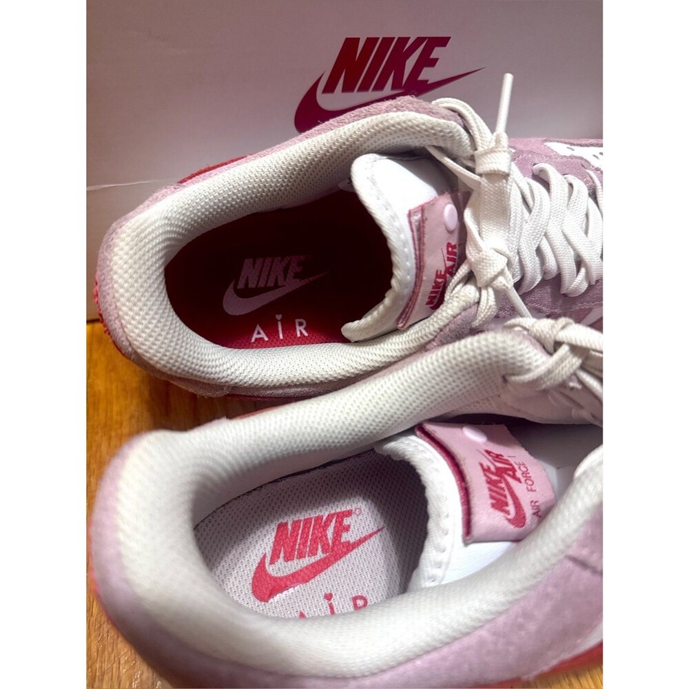 NIKE Air Force 1 • 2021 Valentine's Day Love Letter Lows • Womens 10 - Picture 12 of 16